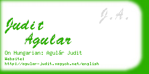 judit agular business card