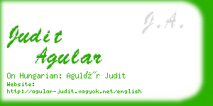 judit agular business card